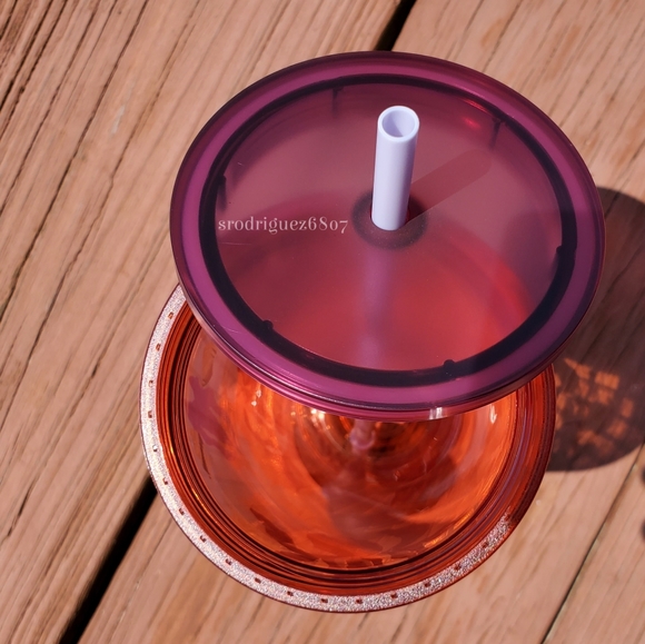 ✨LAST ONE✨Starbucks *NEW* pink 🌸flower 🧊cup - Picture 6 of 8